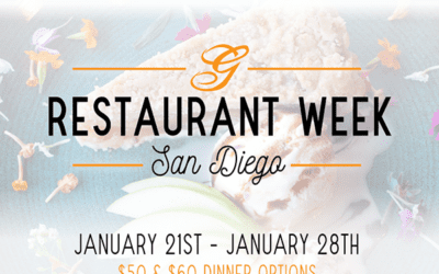 San Diego Restaurant Week January 21st – January 28th