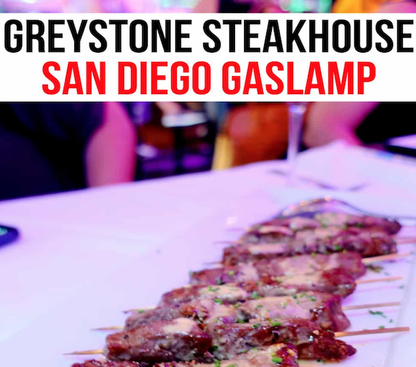 Greystone Steakhouse: Yummy Nibbles & Cocktails With Attitude in the Gaslamp